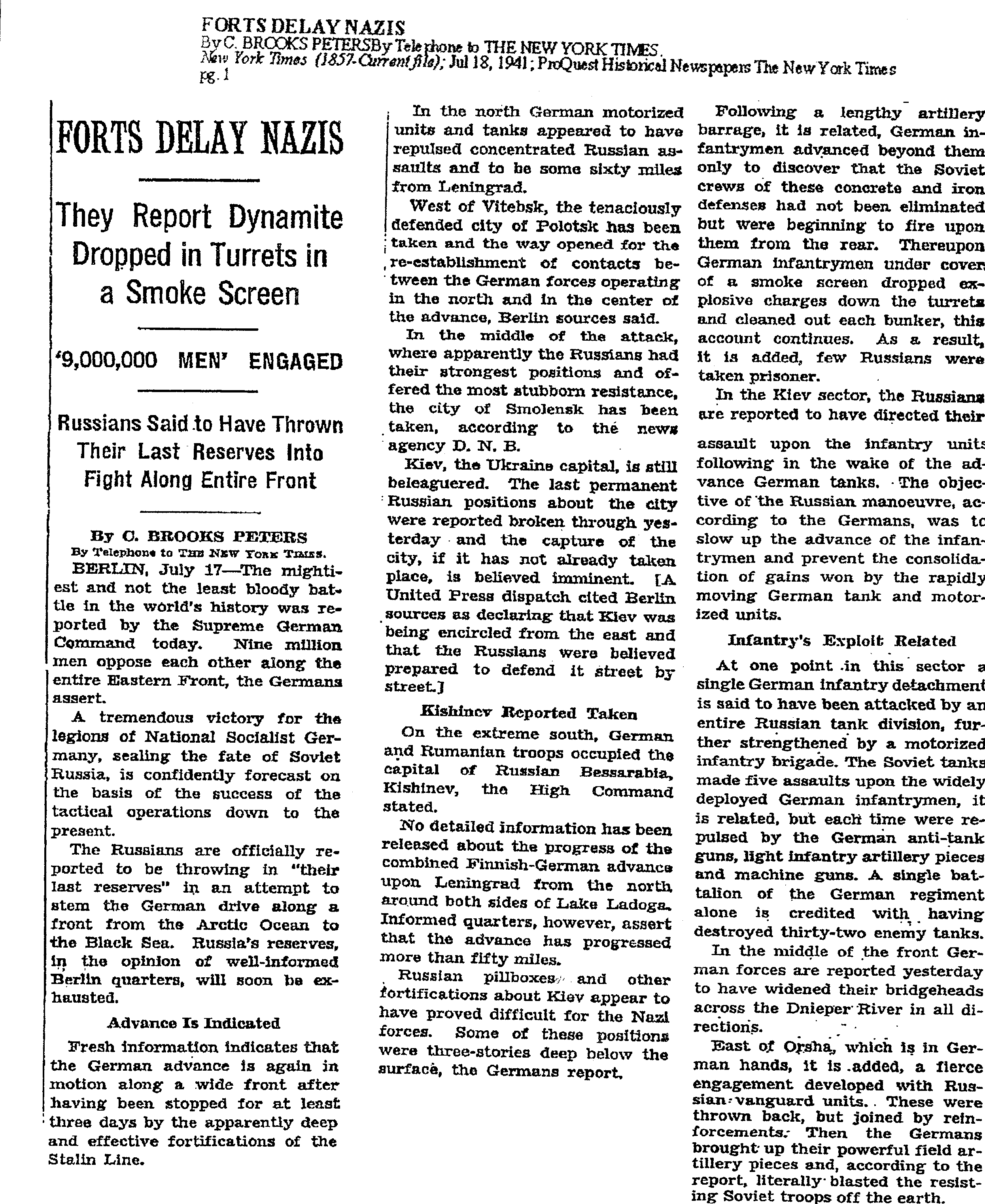 Scanned document — July 18, 1944 (page 1)